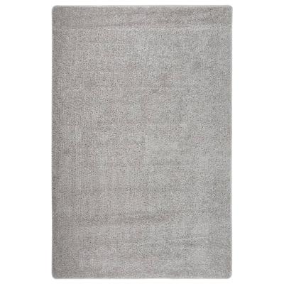 VidaXL Vloerkleed shaggy anti-slip 200x290 cm lichtgrijs