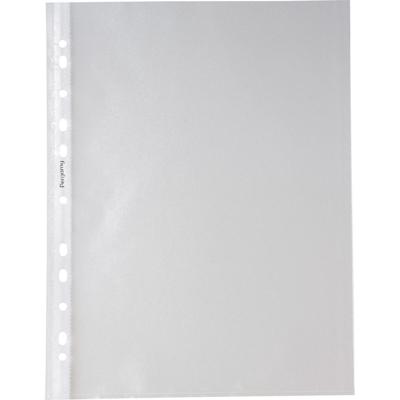Pergamy geperforeerde showtas, ft A4, 11-gaatsperforatie, gekorrelde PP van 60 micron, pak van 200 stuks
