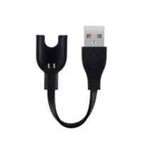Pure koperdraad Core armband USB lader voor Xiaomi Mi Band 3(Black) - thumbnail
