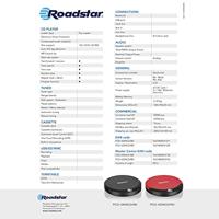 Roadstar PCD-435CD draagbare CD-speler incl. oortelefoon zwart - thumbnail