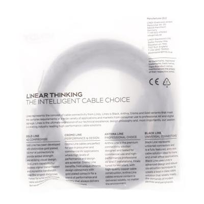 Lindy 2m, CEI23-16-VII - IEC 320 C5 Lindy 2m, CEI23-16-VII - IEC 320 C5