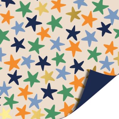 Toonbankrol 50cm 100m - Stars/blauw