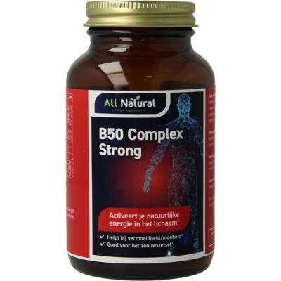 All Natural Vitamine B50 complex 60 Capsules