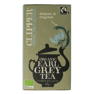Clipper Earl grey tea bio 20 Zakjes