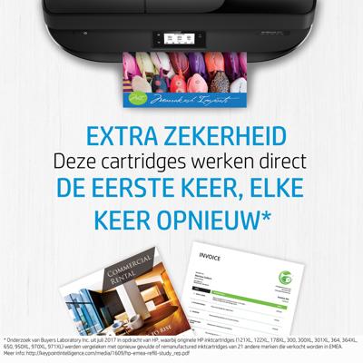 Originele inkt cartridge HP N9J72AE#301 Cyaan