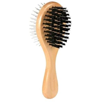 TRIXIE BORSTEL DUBBELZIJDIG HOUT 17X5 CM 2 ST TRIXIE BORSTEL DUBBELZIJDIG HOUT 17X5 CM 2 ST