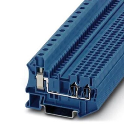 Phoenix Contact 3033142 Doorgangsserieklem 10.3 mm Schroeven Blauw 50 stuk(s)