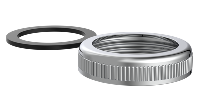 Kirchhoff Kartelmoer, chroom, 1 1/4", met pakking - 988012148