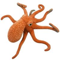 Simulatie Octopus knuffel kussen onderwater dierlijke pop creatieve geschenk hoogte: 80cm (bruin) - thumbnail