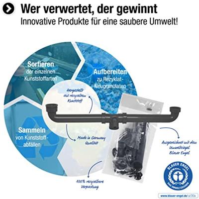 Cornat Sifonverbinding Spoelbak 6/4 Centr. - T353910R Cornat Sifonverbinding Spoelbak 6/4 Centr. - T353910R