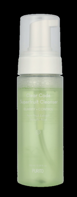 Purito Seoul Clear Code Superfruit Cleanser 150 ml Make-up verwijderaar en reiniger Purito Seoul Clear Code Superfruit Cleanser 150 ml Make-up verwijderaar en reiniger