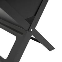 VidaXL Buiten grill zwart 46 x 31 x 31 cm staal - thumbnail