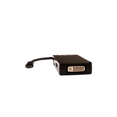 Adapter USB-C naar HDMI V7 V7UC-VGADVIHDMI-BLK Zwart Adapter USB-C naar HDMI V7 V7UC-VGADVIHDMI-BLK Zwart