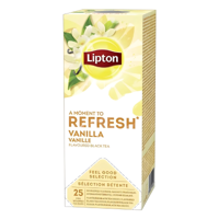 Lipton Vanille thee 25 x 1,5 g - verfrissingspakket met 25 zakjes - Lipton - thumbnail