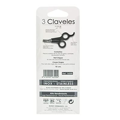 Nagelknipper 3 Claveles Katten 3C Nagelknipper 3 Claveles Katten 3C