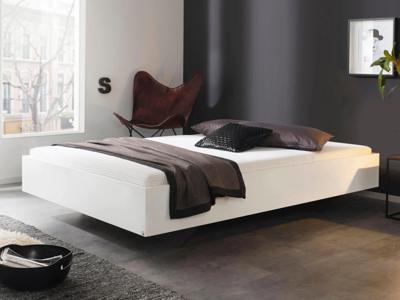 Bed IXANA 120x200 cm hoogglans wit