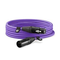 Rode XLR-6M Purple premium XLR-kabel 6 meter - thumbnail
