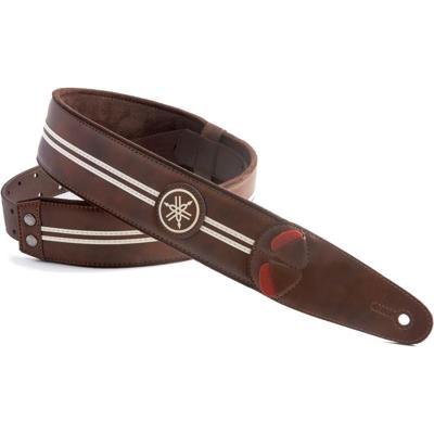 Yamaha RightOn! Race Vegana Guitar Strap Brown gitaarband Yamaha RightOn! Race Vegana Guitar Strap Brown gitaarband