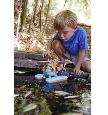 Green Toys Waterhelikopter oranje - gerecycled plastic