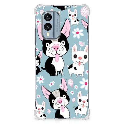 Nokia X30 Case Anti-shock Hondjes Nokia X30 Case Anti-shock Hondjes