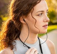 Klipsh T5 Neckband BT-hoofdtelefoon, zwart - thumbnail