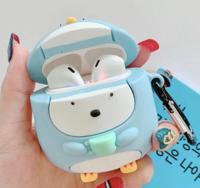 For Apple AirPods 1/2 Generation Universal Wireless Cup Penguin Bluetooth Headphone Protective Case - thumbnail