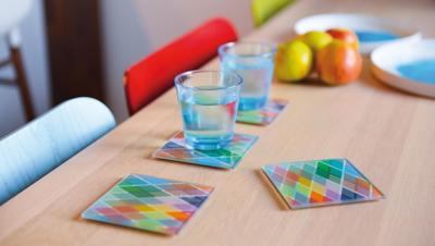 KF Design - Onderzetters - Glasonderzetters Etienne Set/4 KF Design - Onderzetters - Glasonderzetters Etienne Set/4