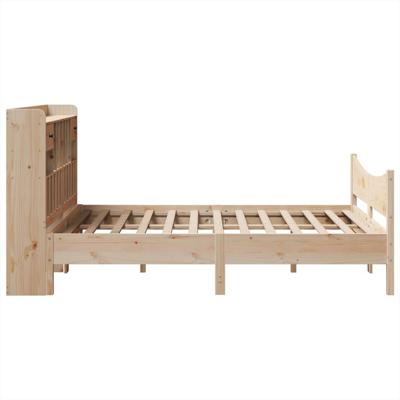 Bedframe zonder matras massief grenenhout 140x190 cm
