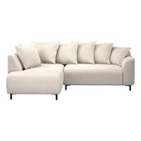 Hoekbank Elsa links - stof Eden - beige - thumbnail