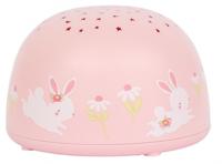 A Little Lovely Company projector Konijn meisjes 14 cm ABS - thumbnail
