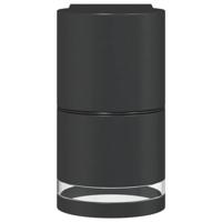Buitenwandlamp gegoten aluminium zwart - thumbnail