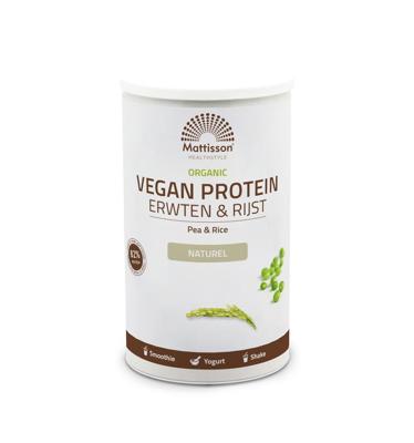 Biologische Vegan Protein Erwten & Rijst