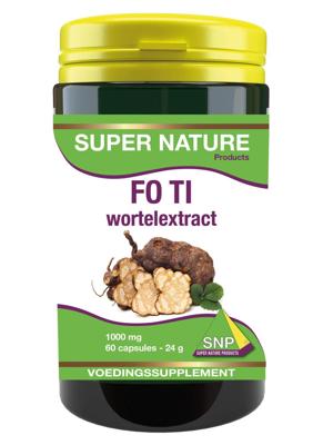 SNP Fo ti wortelextract 60 Capsules