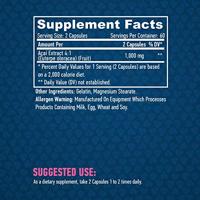 Acai 1000mg Haya Labs 120caps - thumbnail