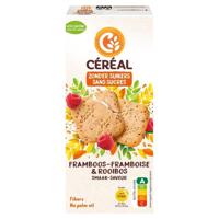 Cereal Koekjes framboos rooibos zonder suikers 150 Gram - thumbnail
