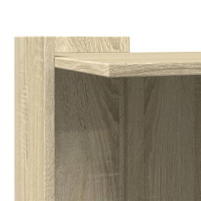 VidaXL Kattenbakkast 42x42x51 cm bewerkt hout sonoma eikenkleurig