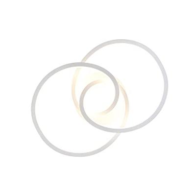 QAZQA Plafondlamp wit 45 cm incl. LED 3 staps dimbaar - Rowin QAZQA Plafondlamp wit 45 cm incl. LED 3 staps dimbaar - Rowin