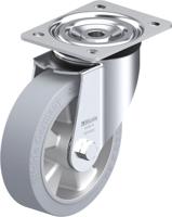 Blickle L-ALEV 160K-SG Zwenkwiel Wieldiameter: 160 mm Draagvermogen (max.): 400 kg 1 stuk(s) - thumbnail