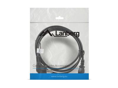 Voedingskabel Lanberg CA-C13C-11CC-0018-BK Zwart 1,8 m - thumbnail