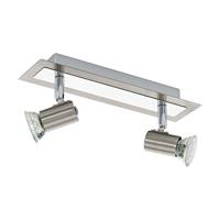Eglo Led plafondspotRottelo Beam 2-lichts Led nikkel mat - 90915 - thumbnail