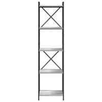 Boekenkast Grijs sonoma 40 x 30 x 153 cm Bewerkt hout - thumbnail