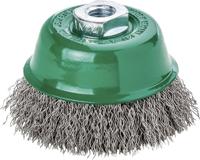 Lessmann Potborstel | schroefdraad d. 65 mm draaddikte 0,3 mm | RVS | 12.000 omw/min | 1 stuk - 421367 421367 - thumbnail