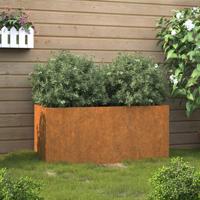 VidaXL Plantenbak 62x40x39 cm cortenstaal - thumbnail