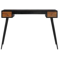 Bureau 117x56,5x75 cm massief gerecycled teakhout - thumbnail