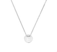 TFT Zilveren Ketting Letter E 1,3 mm x 41+4 cm - thumbnail