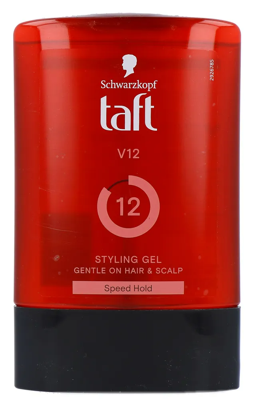 Schwarzkopf Taft V12 Styling Gel Hold 12/15 Schwarzkopf Taft V12 Styling Gel Hold 12/15