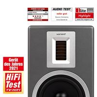 Sonoro: Orchestra boekenplank speakers - 2 stuks - Mat grijs - thumbnail