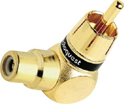 AudioQuest M21F-90S kabeladapter/verloopstukje RCA Goud