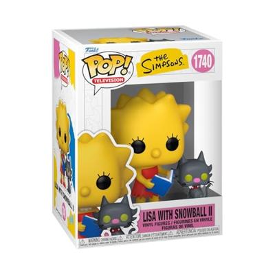 The Simpsons Funko Pop Vinyl Figure: Lisa with Snowball