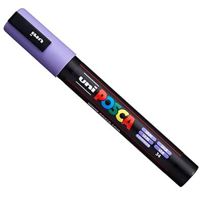 Markeerstift POSCA PC-5M Lila (6 Stuks)